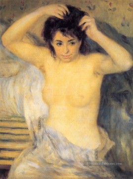 Torse devant le bain La Toilette Pierre Auguste Renoir Peinture à l'huile